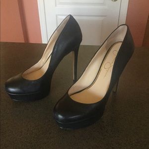 Jessica Simpson Black Heels Size 7.5
